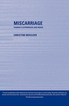 portada miscarriage: women's experiences and needs (in English)