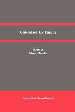 portada generalized lr parsing (en Inglés)