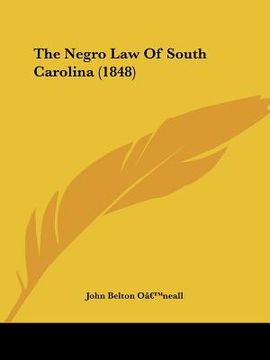 portada the negro law of south carolina (1848)