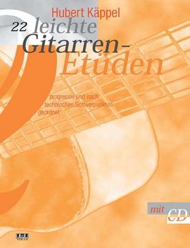 portada 22 Leichte Gitarren-Etüden. Inkl cd (in German)