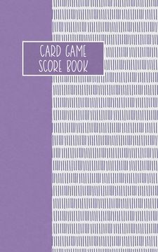 portada Card Game Score Book: For Tracking Your Favorite Games - Lilac (en Inglés)