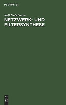 portada Netzwerk- und Filtersynthese (en Alemán)
