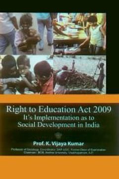 portada Right to Education act 2009 its Implementation as to Social Development in India