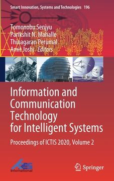 portada Information and Communication Technology for Intelligent Systems: Proceedings of Ictis 2020, Volume 2 (en Inglés)