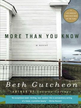 portada More Than you Know: A Novel (en Inglés)