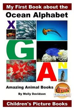 portada My First Book about the Ocean Alphabet - Amazing Animal Books - Children's Picture Books (en Inglés)