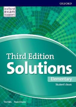 portada Solutions: Elementary: Student's Book and Online Practice Pack (in English)