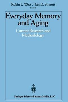 portada Everyday Memory and Aging: Current Research and Methodology (en Inglés)