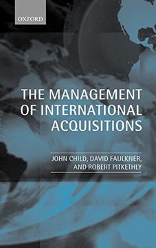 portada The Management of International Acquisitions (en Inglés)