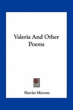 portada valeria and other poems (en Inglés)