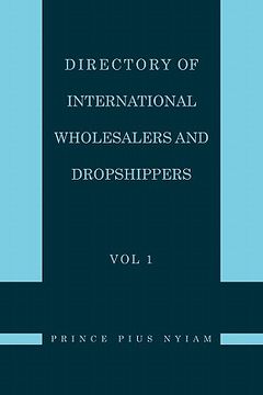 portada directory of international wholesalers and dropshippers vol 1 (en Inglés)