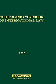 portada netherlands yearbook of international law, 1985