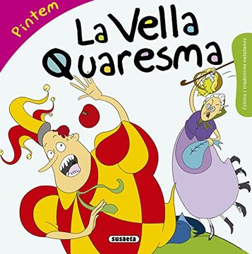 portada La Vella Quaresma (Contes i tradicions catalanes colorir)