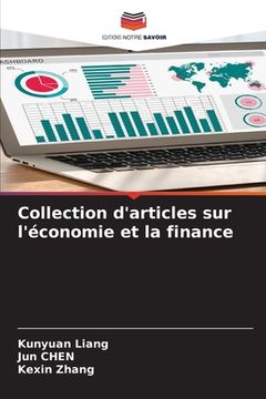 portada Collection d'articles sur l'économie et la finance (in French)