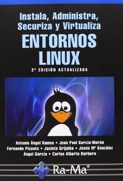 portada Instala, Administra, Securiza y Virtualiza Entornos Linux.