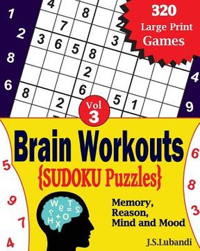 portada Brain Workouts SUDOKU(Numbered) Puzzles (en Inglés)