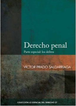 portada Derecho penal. Parte especial: los delitos (in Spanish)