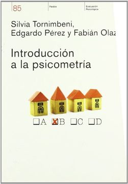portada Introduccion a la Psicometria (in Spanish)