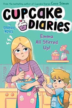 portada Emma all Stirred up! The Graphic Novel (7) (Cupcake Diaries: The Graphic Novel) (en Inglés)