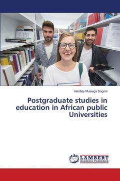 portada Postgraduate studies in education in African public Universities (en Inglés)