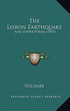 portada the lisbon earthquake: and other poems (1905)