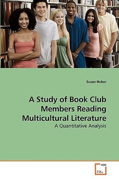 portada a study of book club members reading multicultural literature (en Inglés)