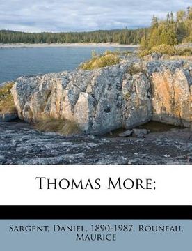 portada Thomas More; (en Francés)
