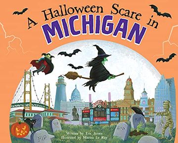 portada A Halloween Scare in Michigan (in English)
