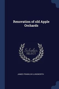 portada Renovation of old Apple Orchards (in English)