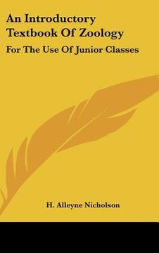 portada an introductory textbook of zoology: for the use of junior classes (en Inglés)