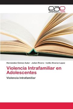 portada Violencia Intrafamiliar en Adolescentes (in Spanish)
