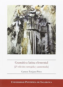 portada Gramática Latina Elemental (2ª Edición Corregida y Aumentada) (Bibliotheca Salmanticensis Estudios)