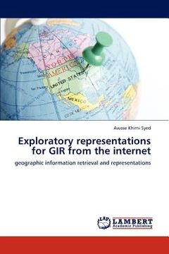 portada exploratory representations for gir from the internet (en Inglés)