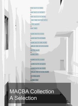 portada Macba Collection: A Selection (in English)