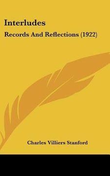 portada interludes: records and reflections (1922) (in English)