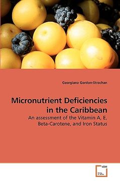 portada micronutrient deficiencies in the caribbean (en Inglés)