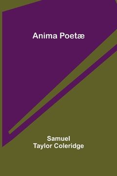 portada Anima Poetæ (en Inglés)