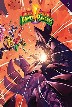 portada Mighty Morphin Power Rangers #5 (en Inglés)