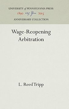portada Wage-Reopening Arbitration (en Inglés)