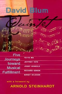 portada quintet: five journeys toward musical fulfillment (in English)