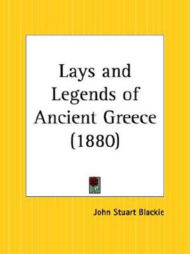portada lays and legends of ancient greece (en Inglés)