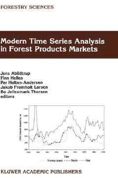 portada modern time series analysis in forest product markets (en Inglés)