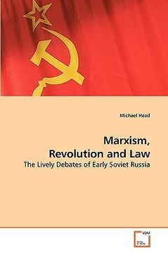 portada marxism, revolution and law (en Inglés)