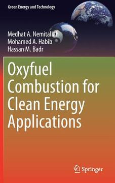 portada Oxyfuel Combustion for Clean Energy Applications (in English)