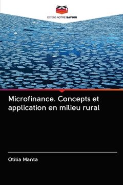portada Microfinance. Concepts et application en milieu rural (en Francés)