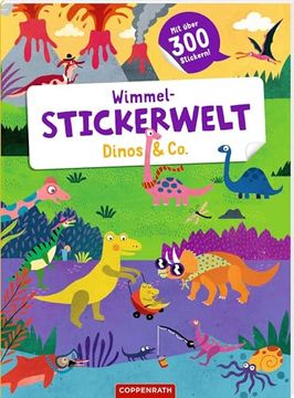 portada Wimmel-Stickerwelt - Dinos and co. (en Alemán)