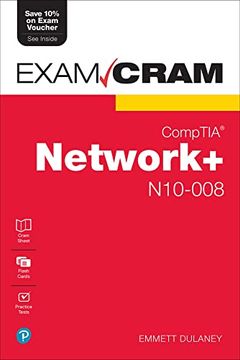 portada Comptia Network+ N10-008 Exam Cram (en Inglés)