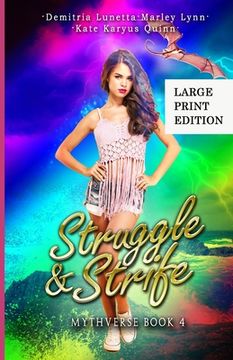 portada Struggle & Strife: A Young Adult Urban Fantasy Academy Series Large Print Version