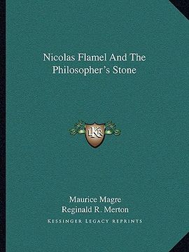 portada nicolas flamel and the philosopher's stone (in English)