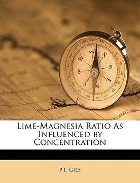 portada lime-magnesia ratio as influenced by concentration (en Inglés)